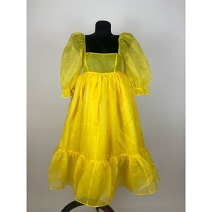 Selkie French Puff Dress Size S